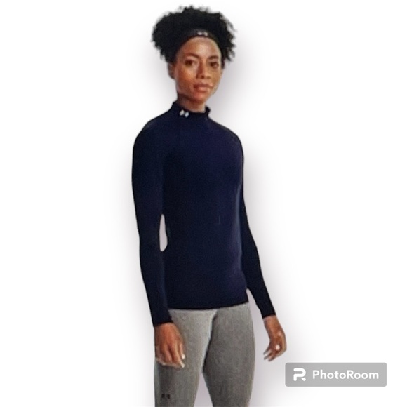 Under Armour Mock Turtleneck Long Sleeve Shirt  Size: Small - Picture 1 of 11